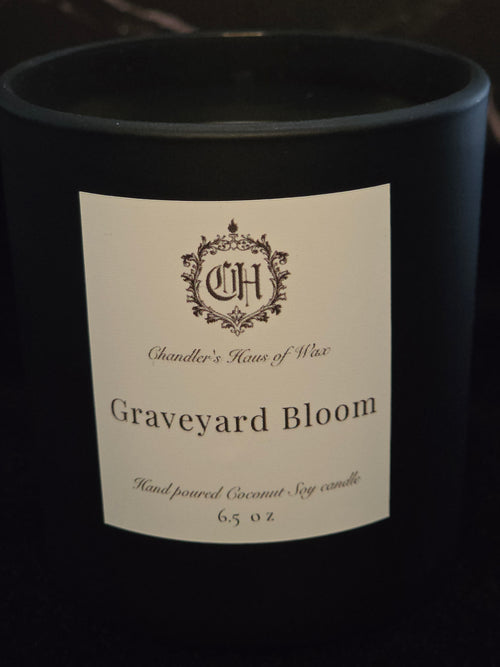 Graveyard Bloom Candle | Rose, Jasmine & Musk Floral Luxury Coconut Soy Candle